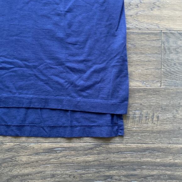 Polo Ralph Lauren Cotton Polo Shirt Men’s Sz Medium Navy Golf Short Sleeve - Picture 5 of 6